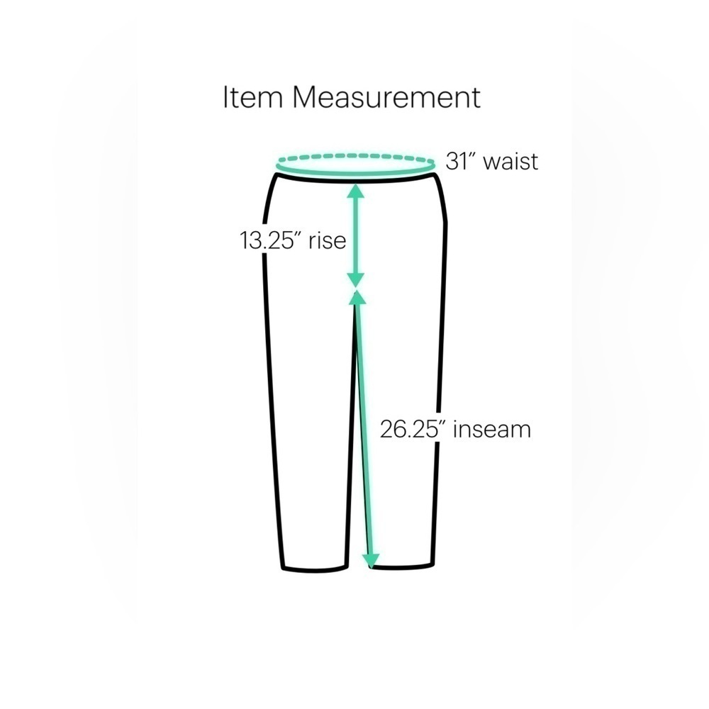 Emporio Armani High-Rise Pants sz 42 - Picture 11 of 11